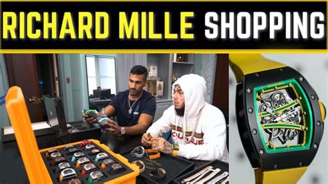 6ix 9ine richard mille|6ix9ine timepiece trading.